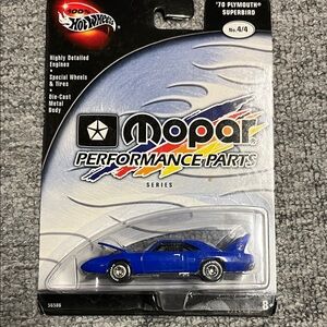 Hot Wheels '70 Plymouth Superbird Die-Cast Car - Blue